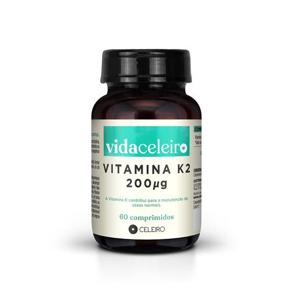 Vida Celeiro Vitamina K2 200Mcg 60 Comprimidos