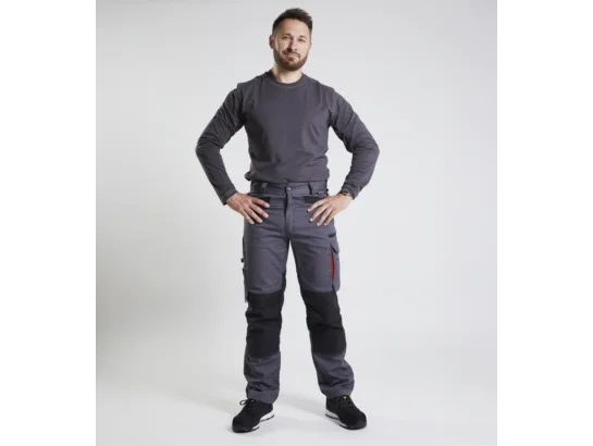 Tee-shirt de travail à manches longues Pro Würth MODYF gris