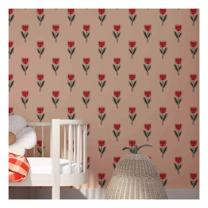 Season Paper Papier Peint Tulipe Joyeuse