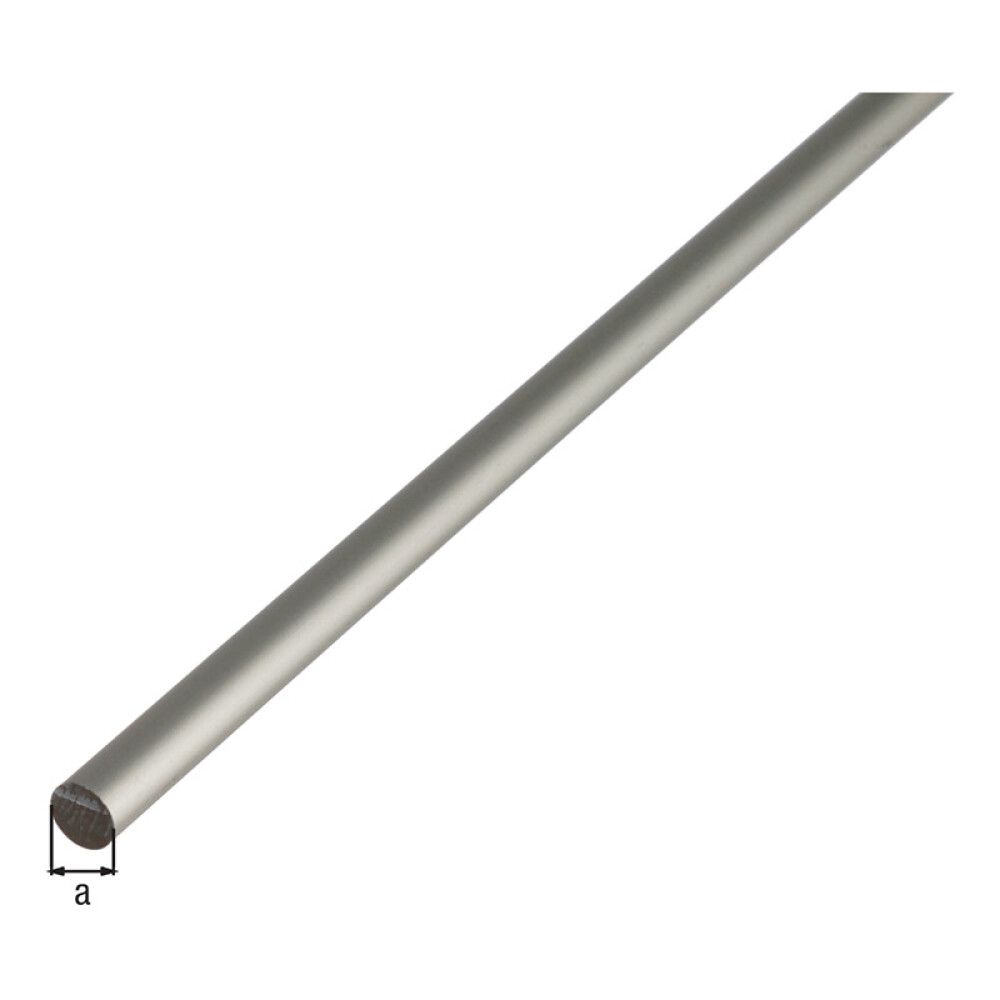 RUNDSTANG GAH ALBERTS ALUMINIUM 2000X8MM