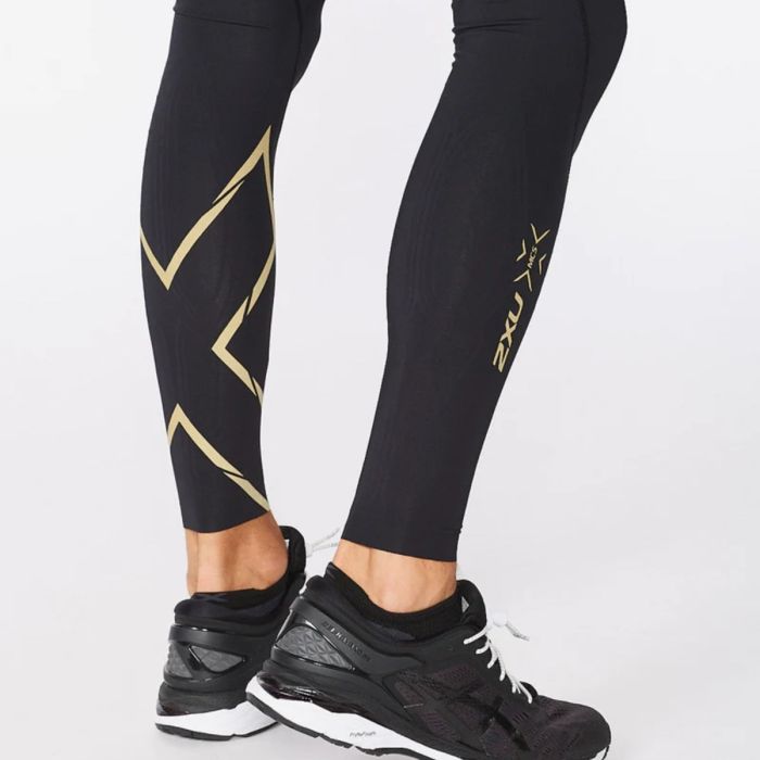 2XU Herre Lange tights Light Speed Compression Tights Sort