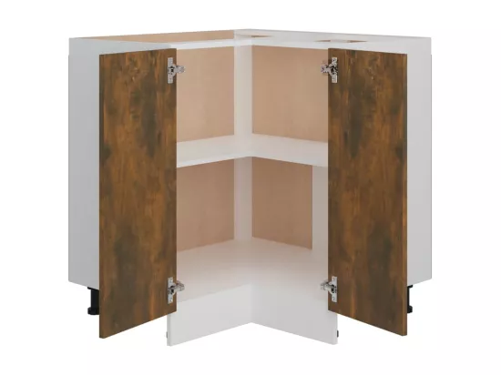 Armoire de cuisine chêne fumé 75,5x75,5x81,5 cm bois ingénierie