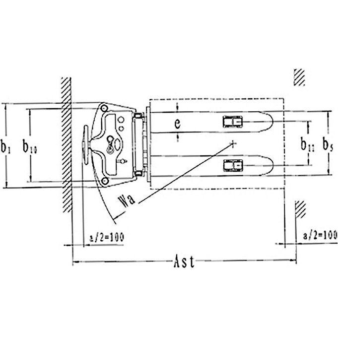Gerbeur semi-électrique