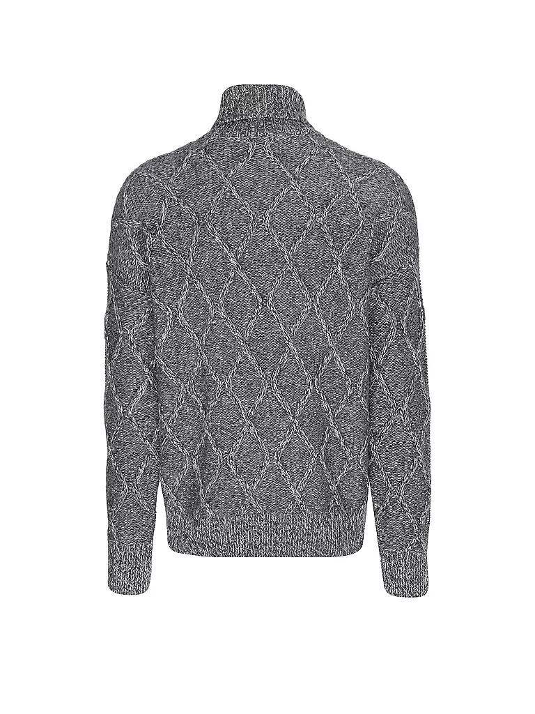BOSS Rollkragenpullover ESTUPENDO grau