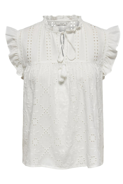 Only witte dames t-shirt