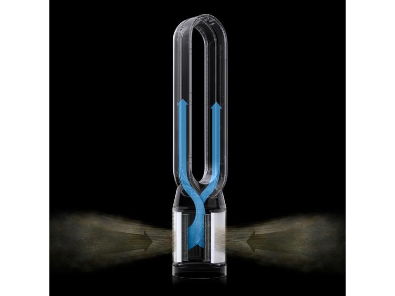 Dyson Luftreiniger/Ventilator Cool Autoreact TP7A Silber/We Luftreiniger und Ventilator in einem Gerät