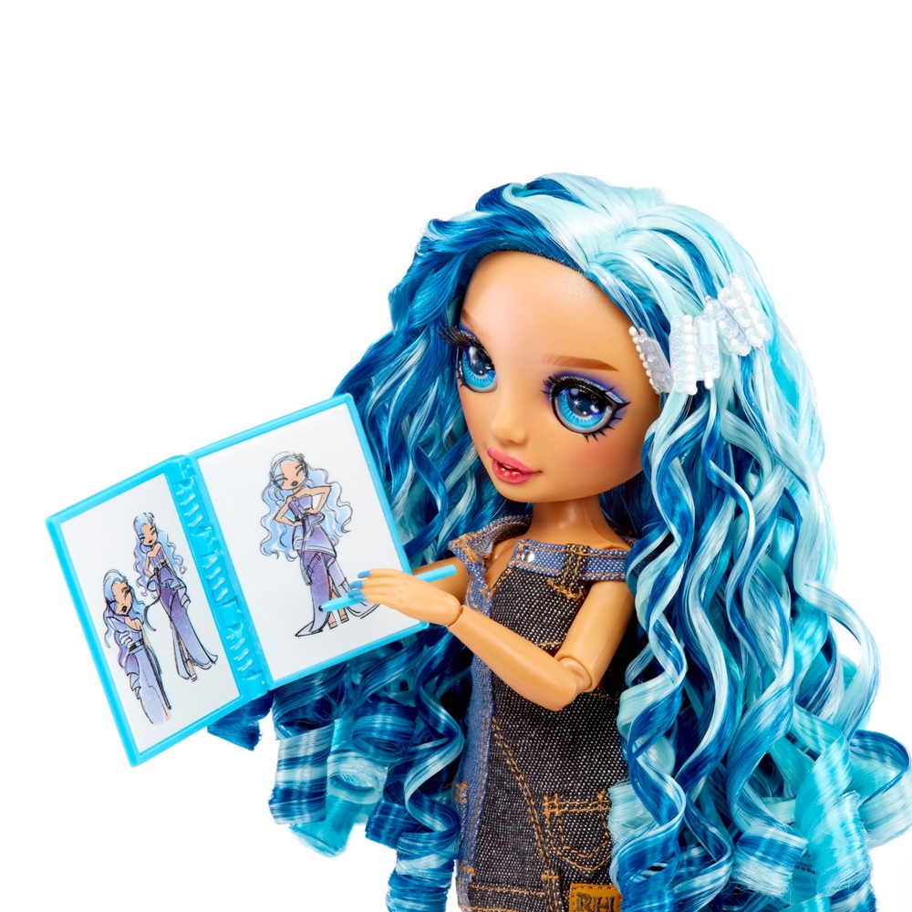 Rainbow High Fantastic Skyler Bradshaw Blue Doll Fashion Playset