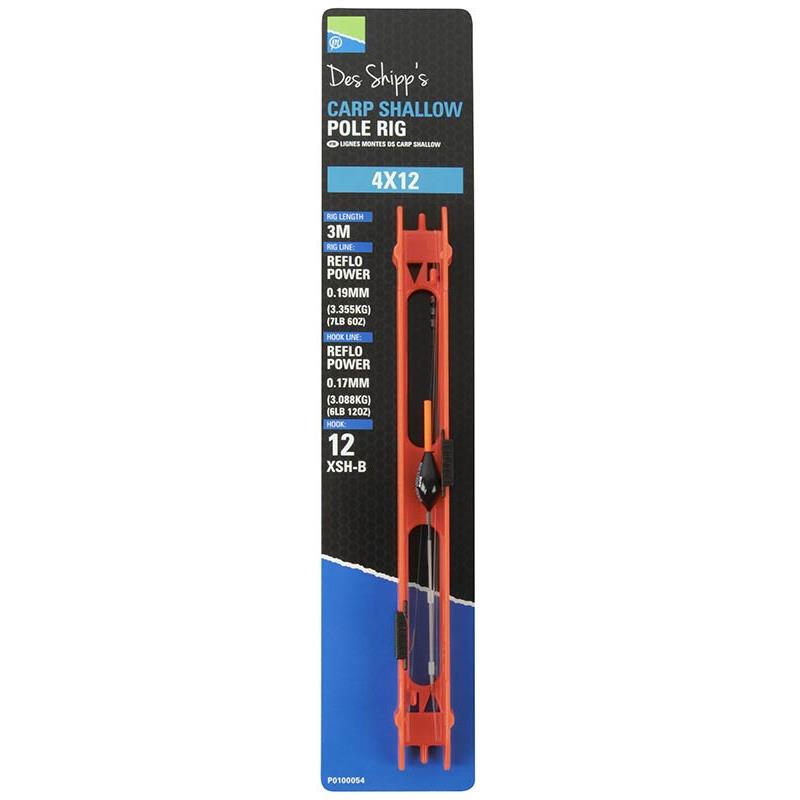 Ligne Montée Preston Innovations Carp Shallow Pole Rigs
