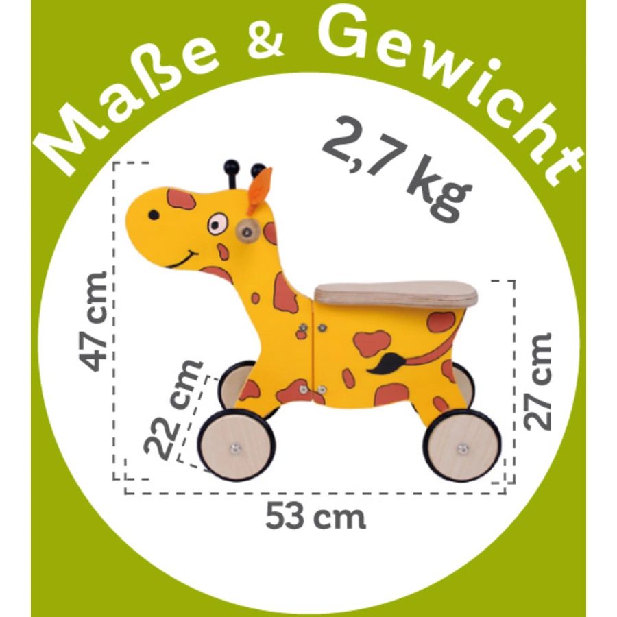 KidsBo Rutschtier Giraffe Funny