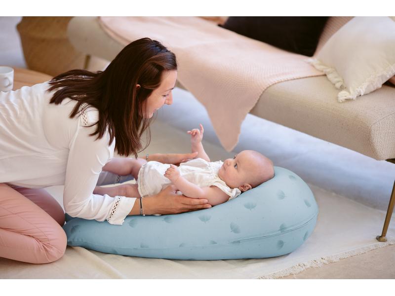 Babymoov Stillkissen Wind Blue 190 cm Bequemes Still- & Schwangerschaftskissen