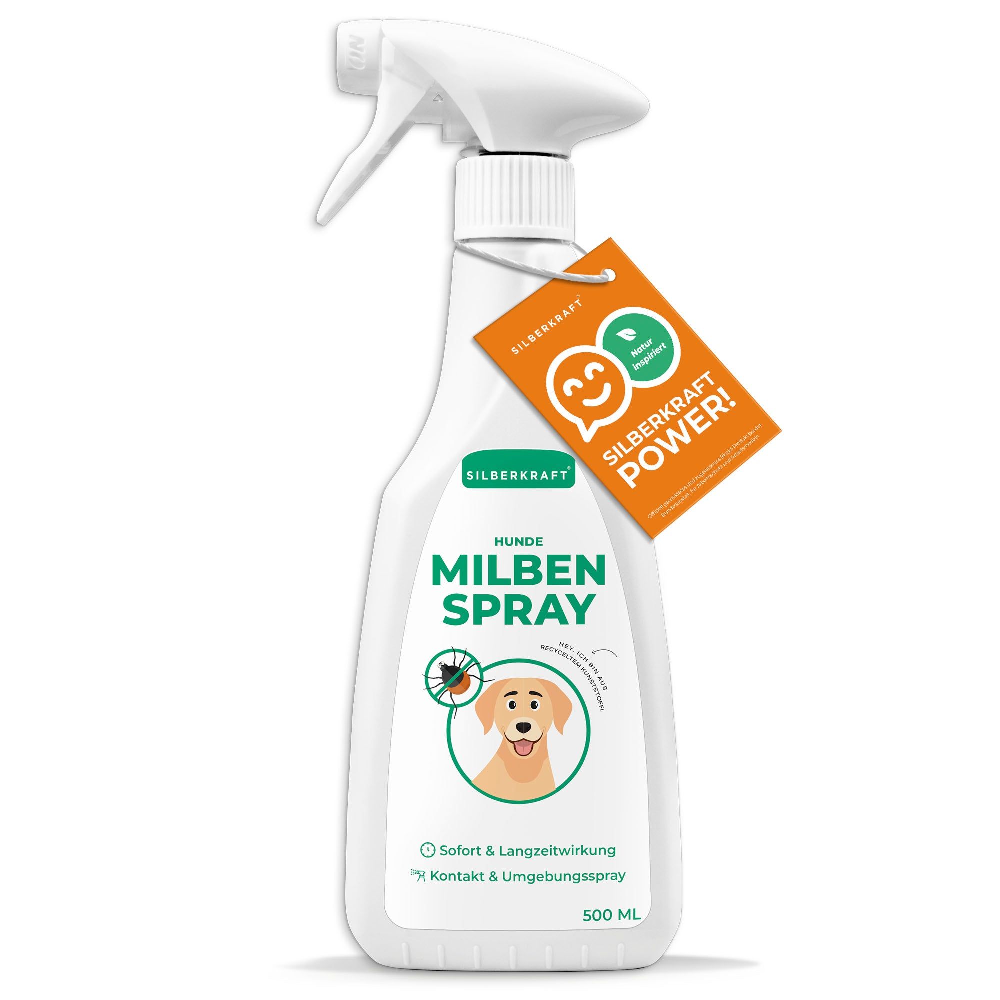 SILBERKRAFT Milbenspray Hunde