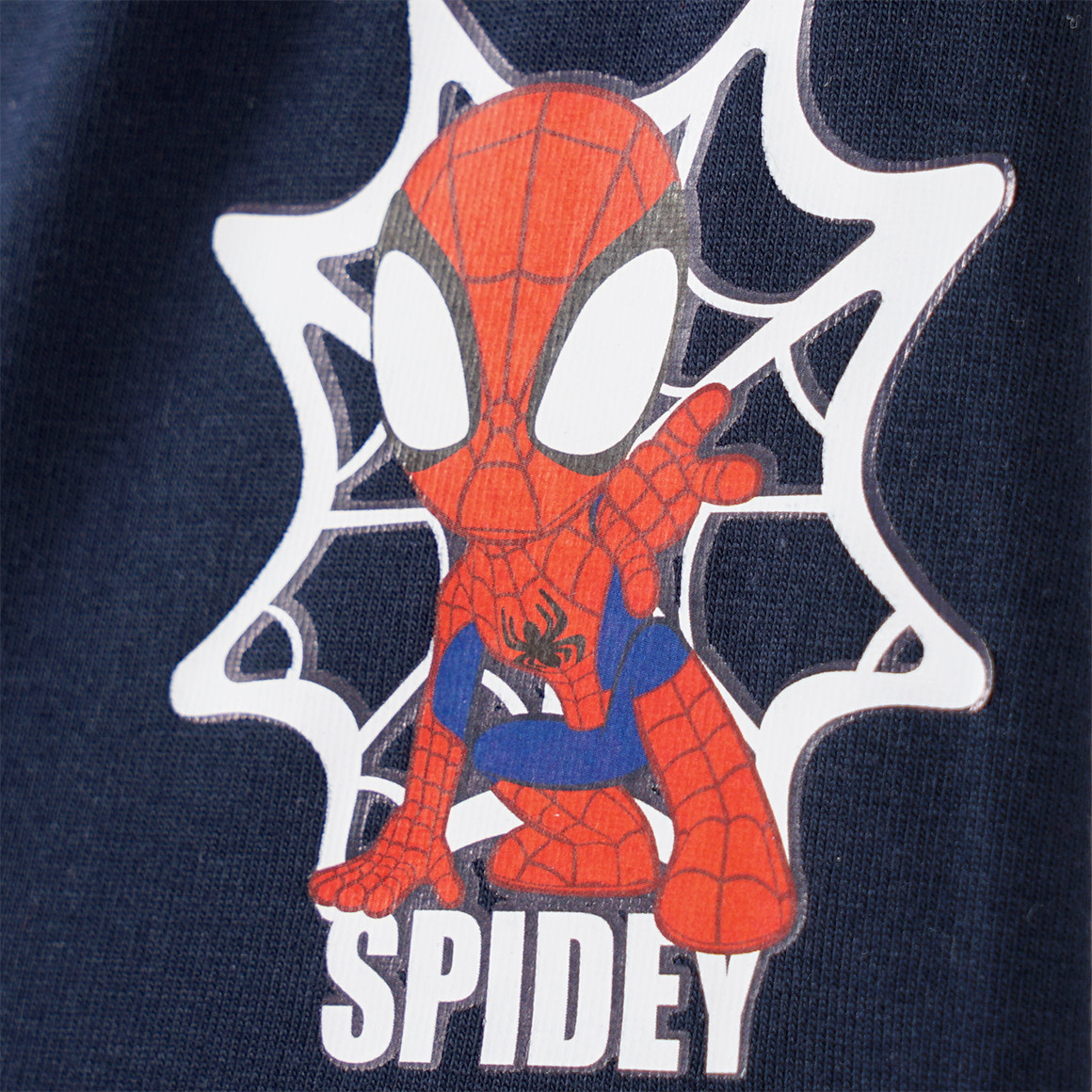 Topolino 2 Marvel Spider-Man Boxer mit Bio-Baumwolle rot / dunkelblau