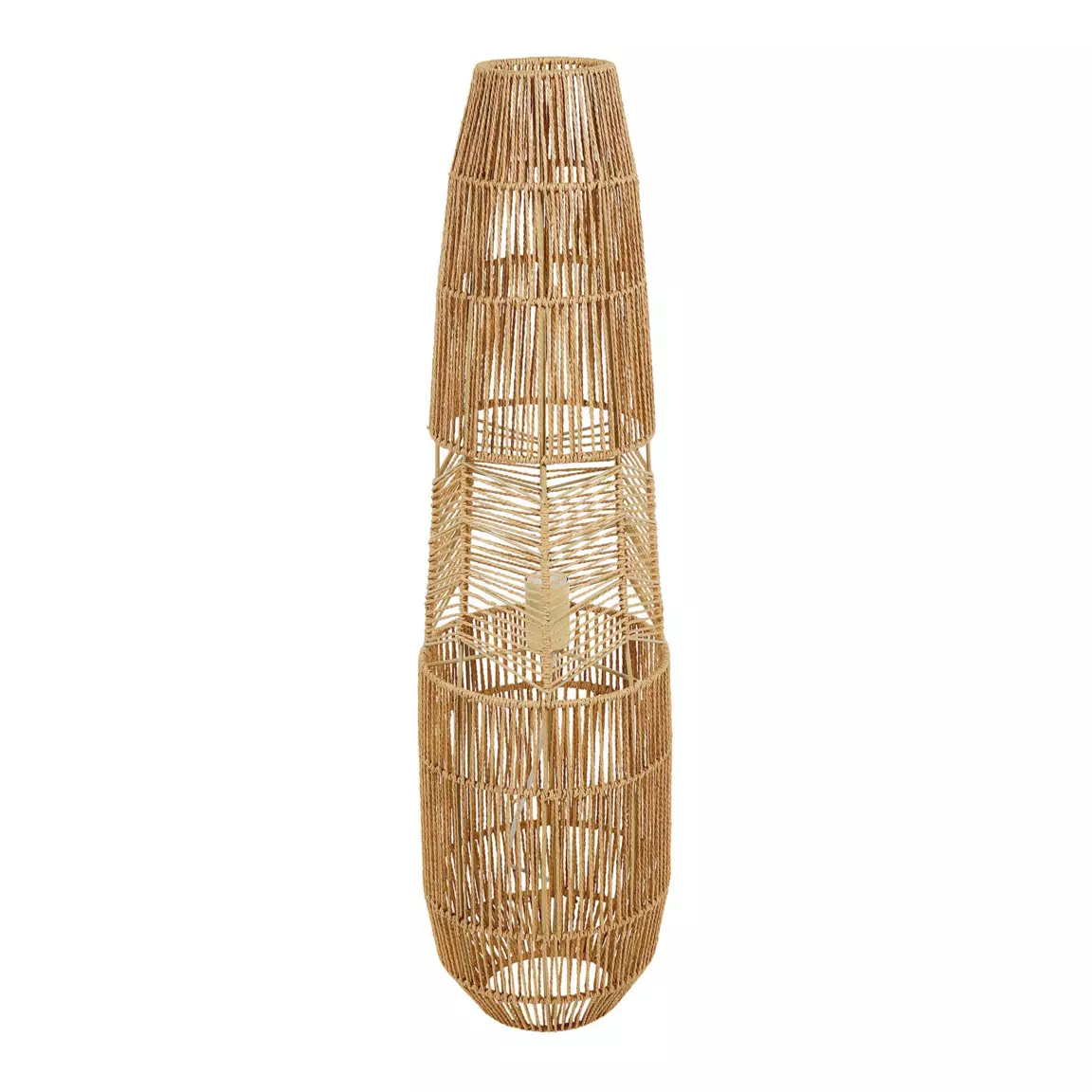 Lampadaire en cordes (H90 cm) Ajay Naturel