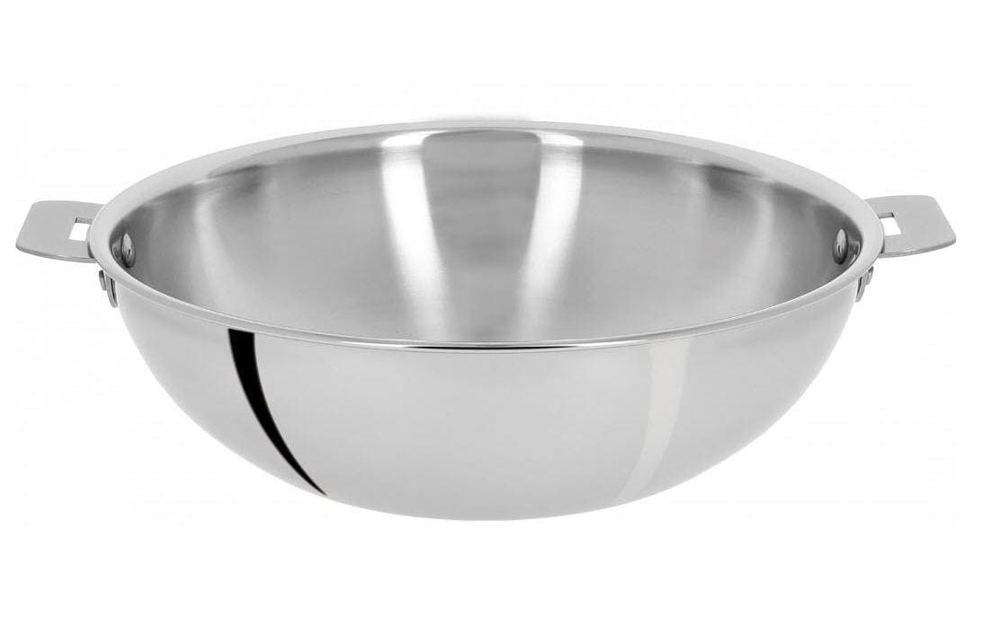Wok Casteline Amovible 24 cm<br>Wok aus Edelstahl mit abnehmbarem Griff