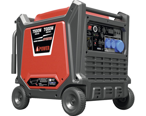 Omvormergenerator AiPower SC8000i Benzine 7500 W 2x230V (16A) 1x230V (32A) 1x12V