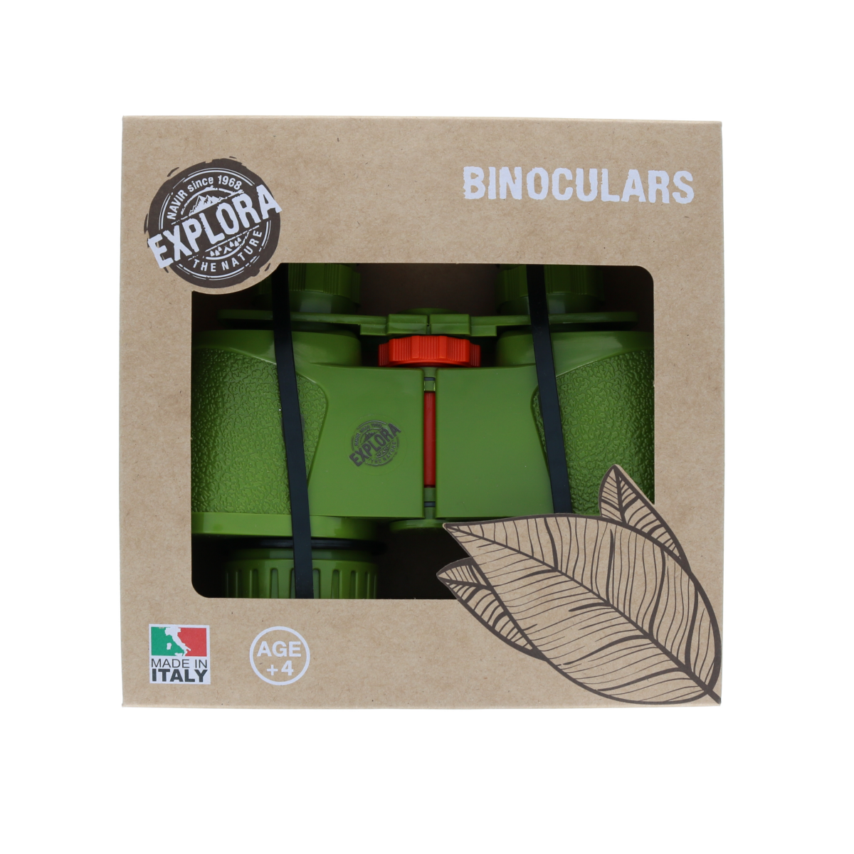 Jumelles binoculaires vertes Mercredi et Patati