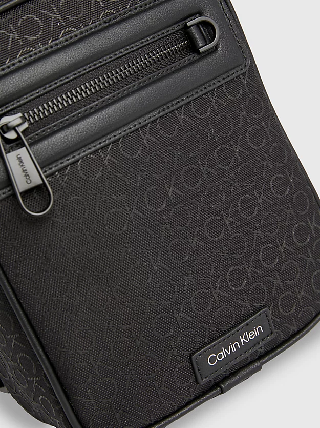 Bolsa de ombro conversível pequena para repórter com logotipo.
