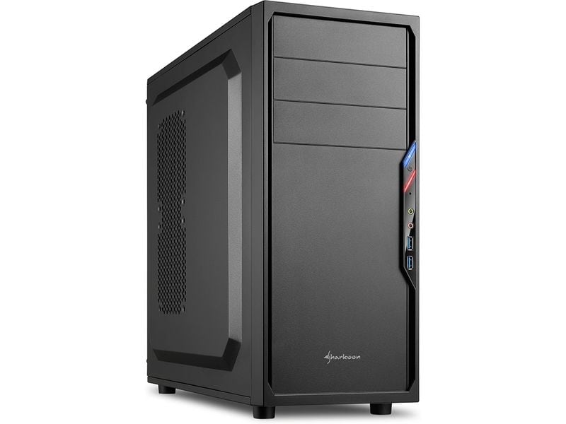 Sharkoon PC-Gehäuse VS4-V Leises und funktionales Mid-Tower Gehäuse