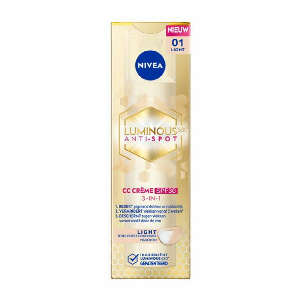 Nivea Luminous630 CC Cream SPF 30 Light40 ml