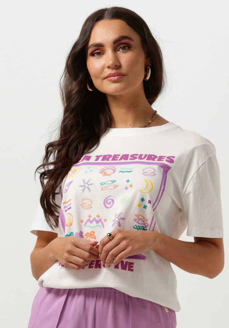 HARPER & YVE ecru harper & yve t-shirt seastreasures-ss