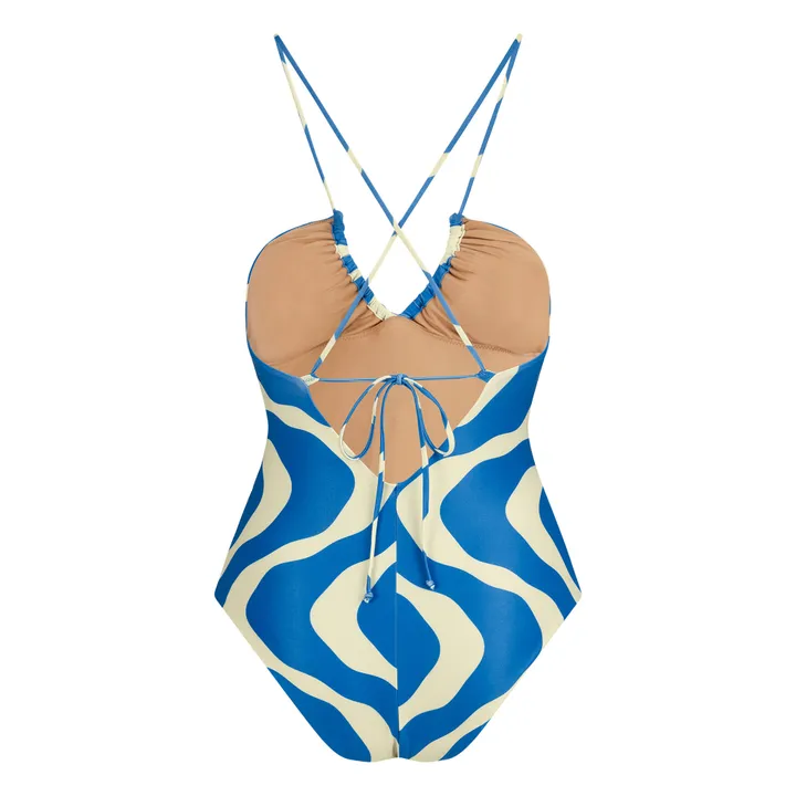 OAS Maillot 1 pièce Rippling Iodio | Bleu