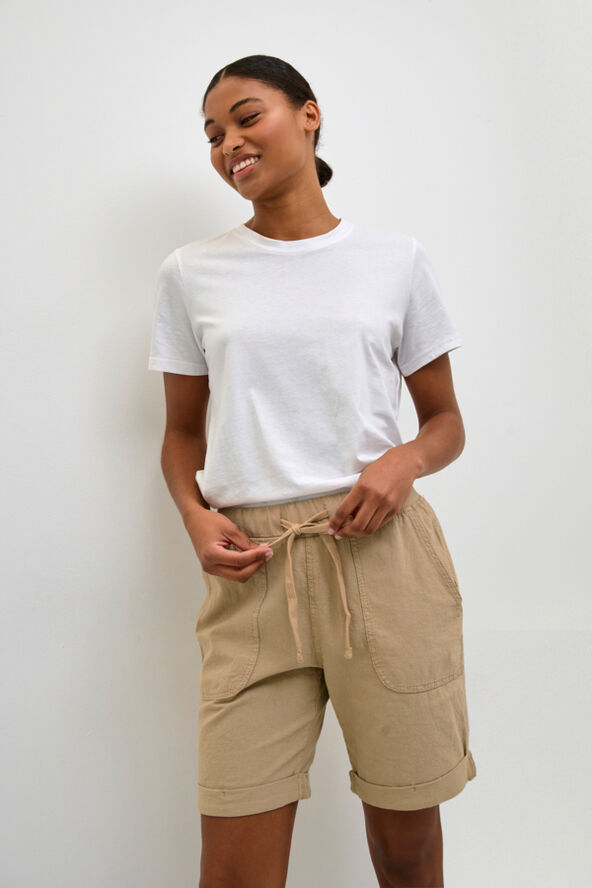 Kaffe KAnaya Shorts Classic sand
