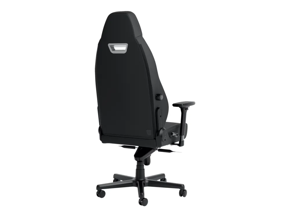 Noblechairs LEGEND - Spillestol - ergonomisk - armstøtter - T-formet - vippe - højteknologisk PU, high-tech falsk læder - sort