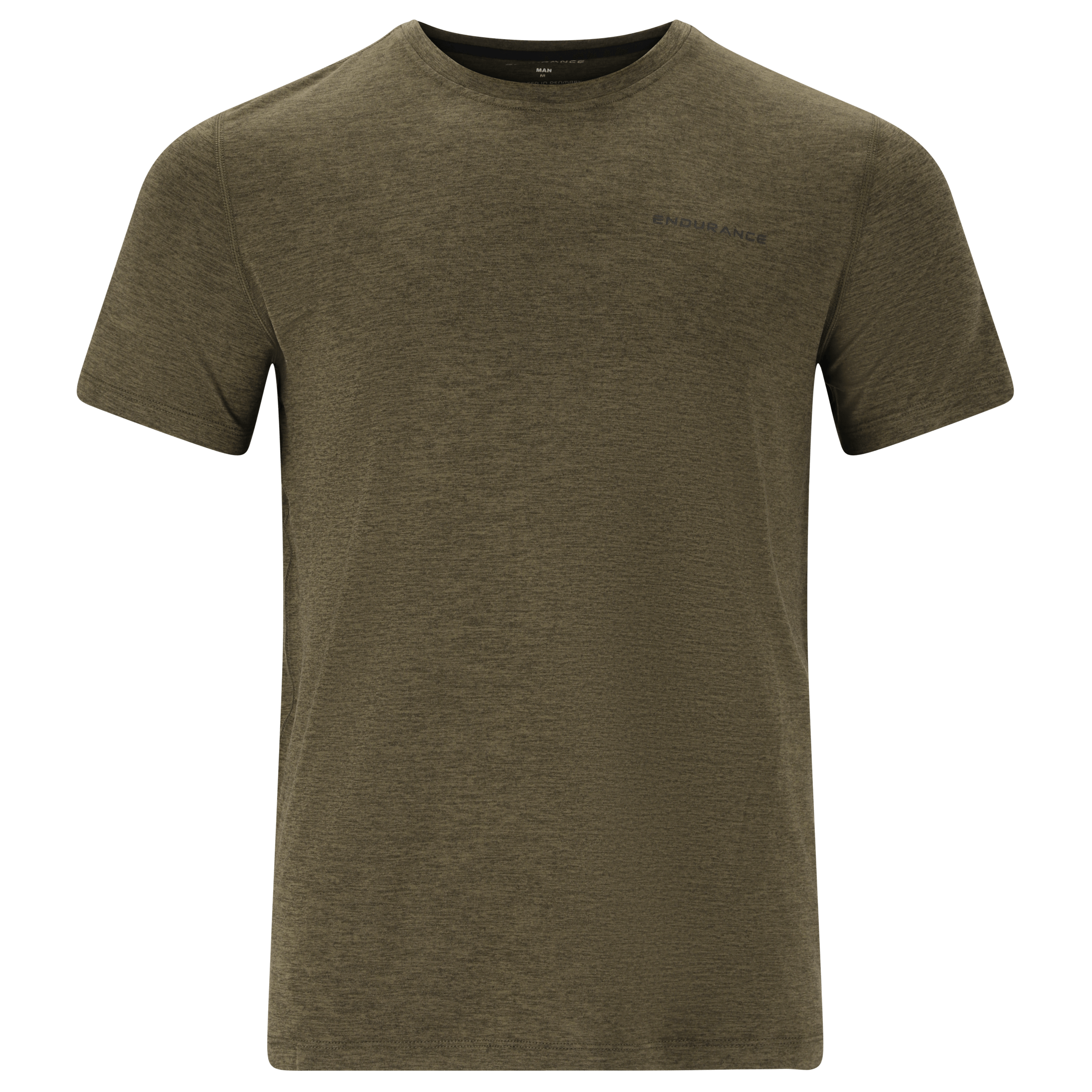 Endurance Abdon M Melange S/S Tee - Treningstøy