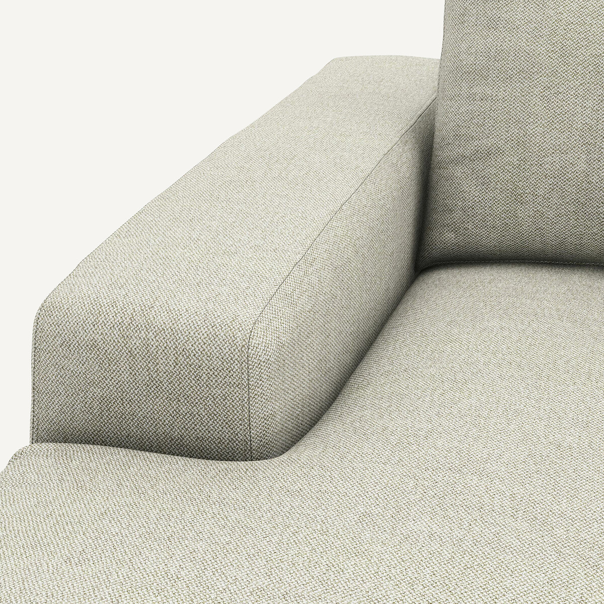 AM.PM<br>Sofá de canto em tweed, Skander