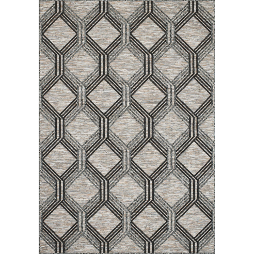 Tapis intérieur extérieur gris acapulco 1686 200 x 290 cm