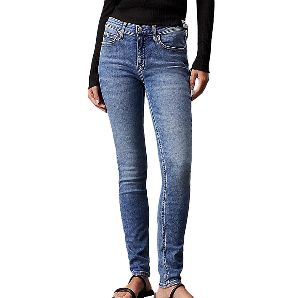 Calvin Klein Jeans Jean Skinny Fit Bleu Foncé Femme Calvin Klein Jeans J20J222755