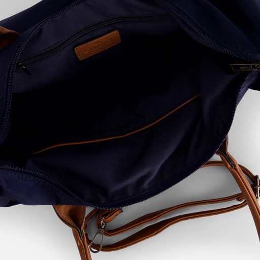 Charm Buckingham Shopper blauw Nylon