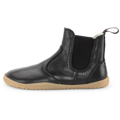 Barfuß-Chelsea-Boot, Schwarz