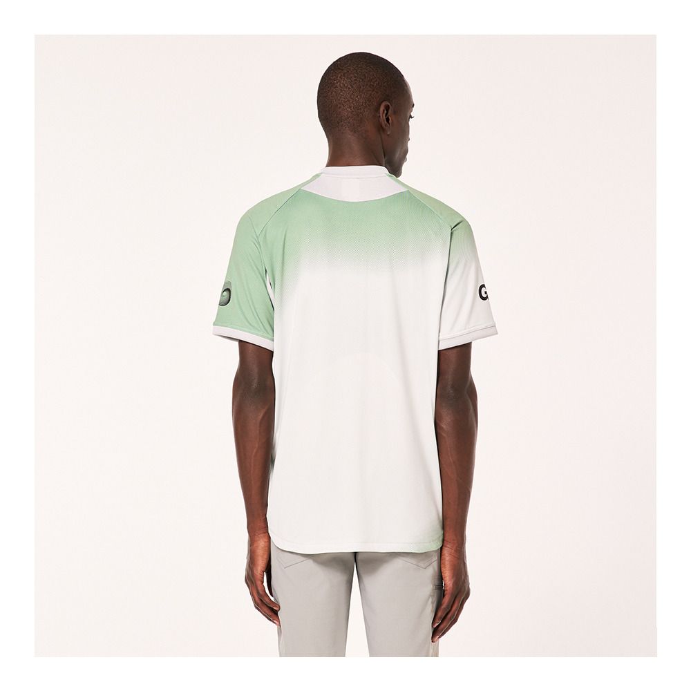 Oakley SAND CAMO - Polo Homme new jade