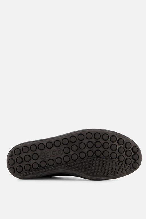 Ecco Soft 7 W Sneakers zwart Leer
