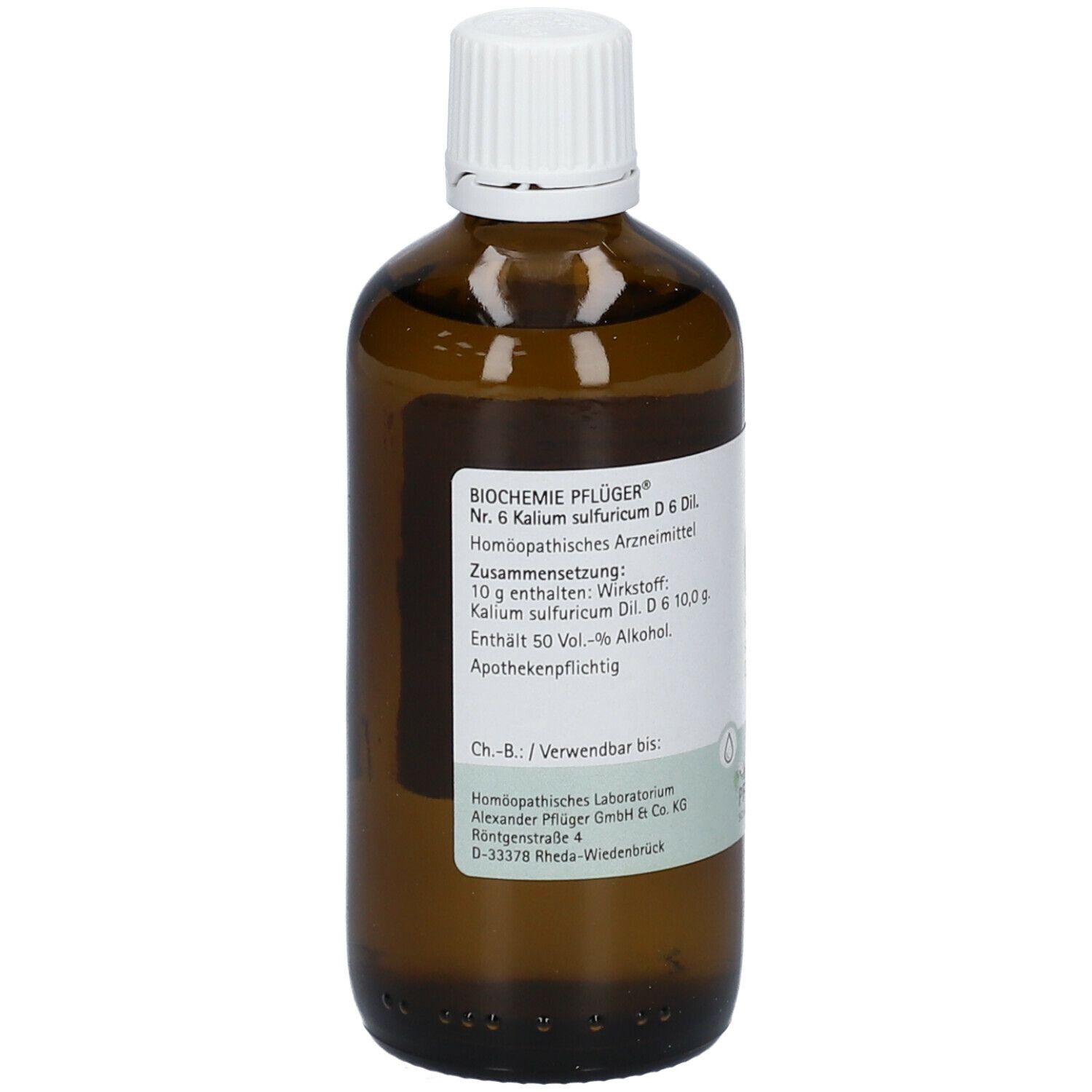 Biochemie Pflüger® Nr. 6 Kalium sulfuricum D6 Tropfen