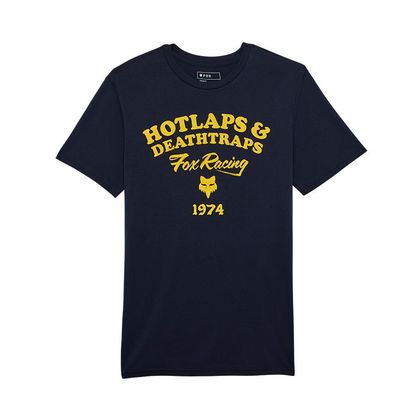 T-Shirt manches courtes Fox HOTLAPS - Noir / Multicolore
