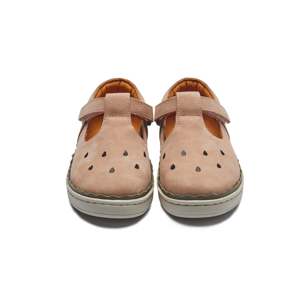 Lowy Shoes | Watermelon | Coral Betting Leather