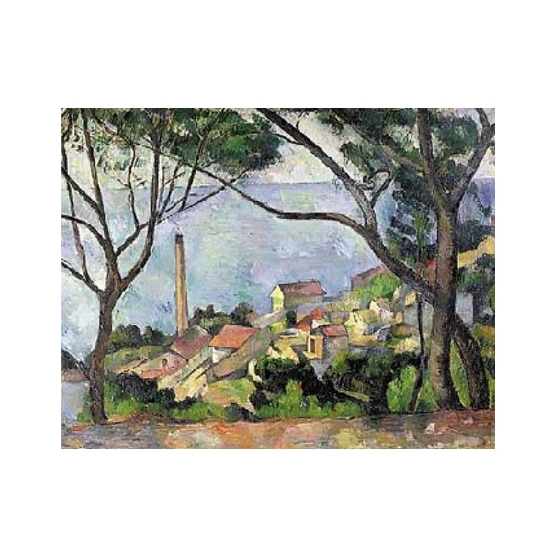 Puzzle 1500 pièces - Cézanne - Vue de l'estaque