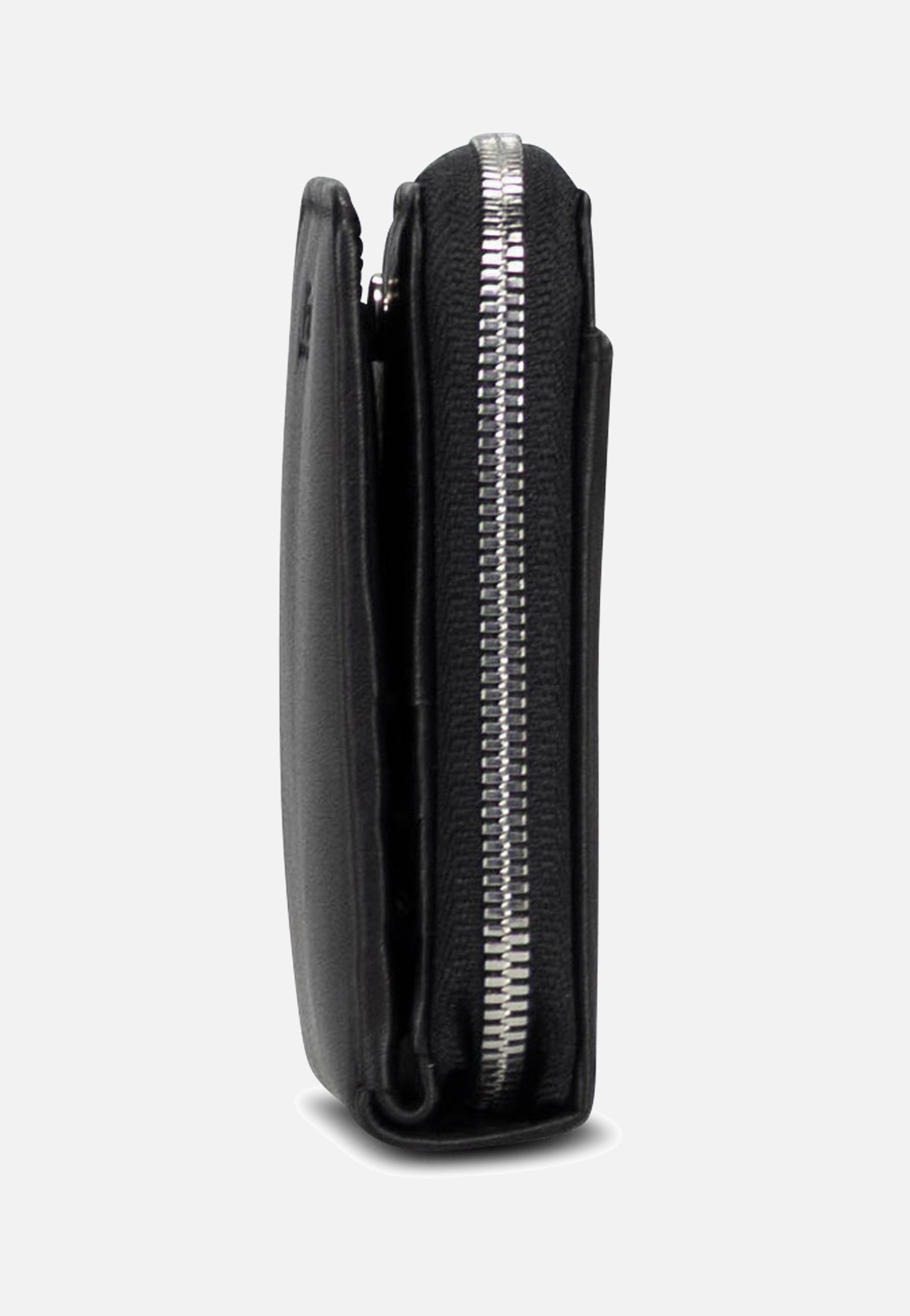 Odense Zip 6334 Small Black - Portemonnaie