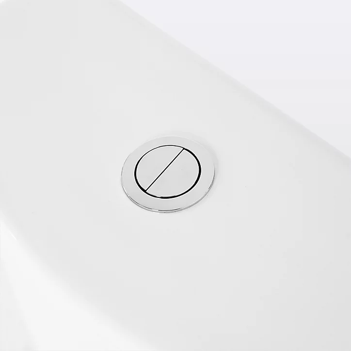 Pack WC à poser sans bride avec sortie verticale GoodHome Cavally