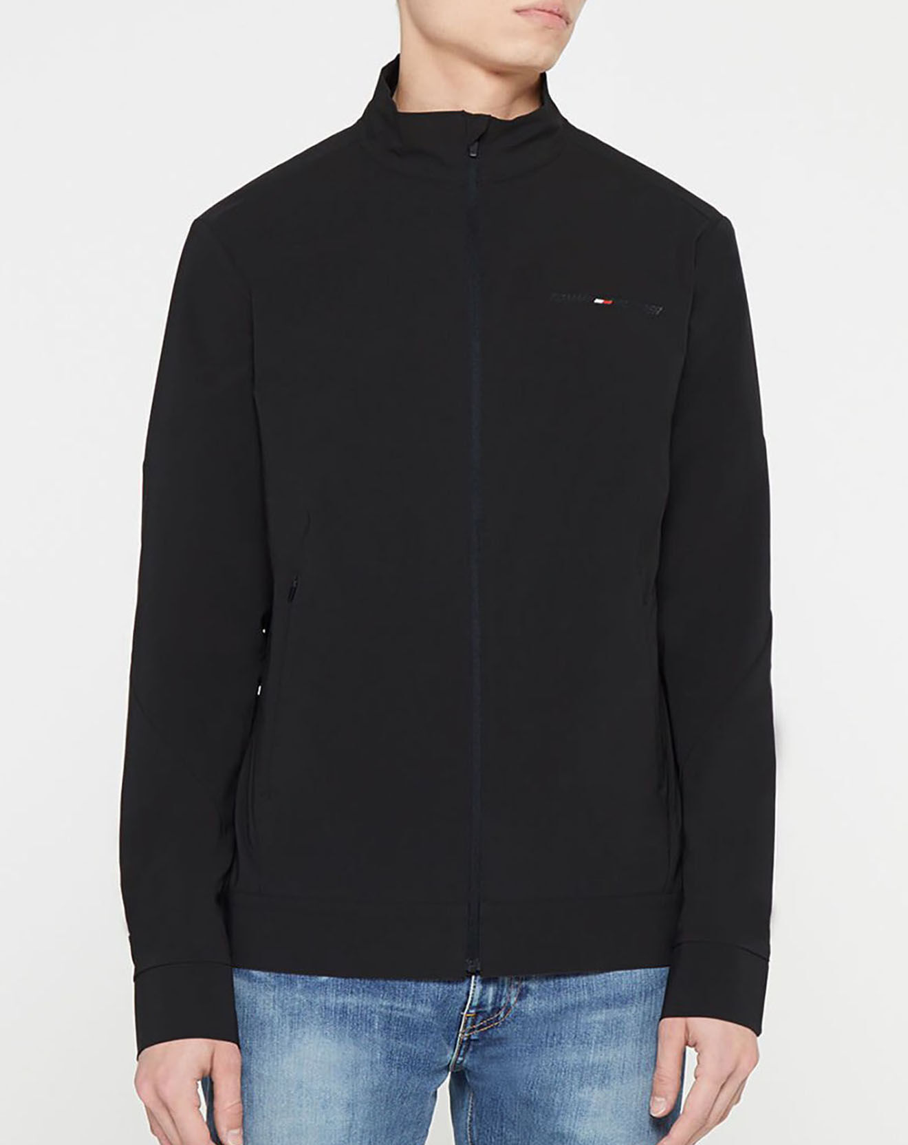 Tommy Hilfiger Blouson tracksuit déperlant noir