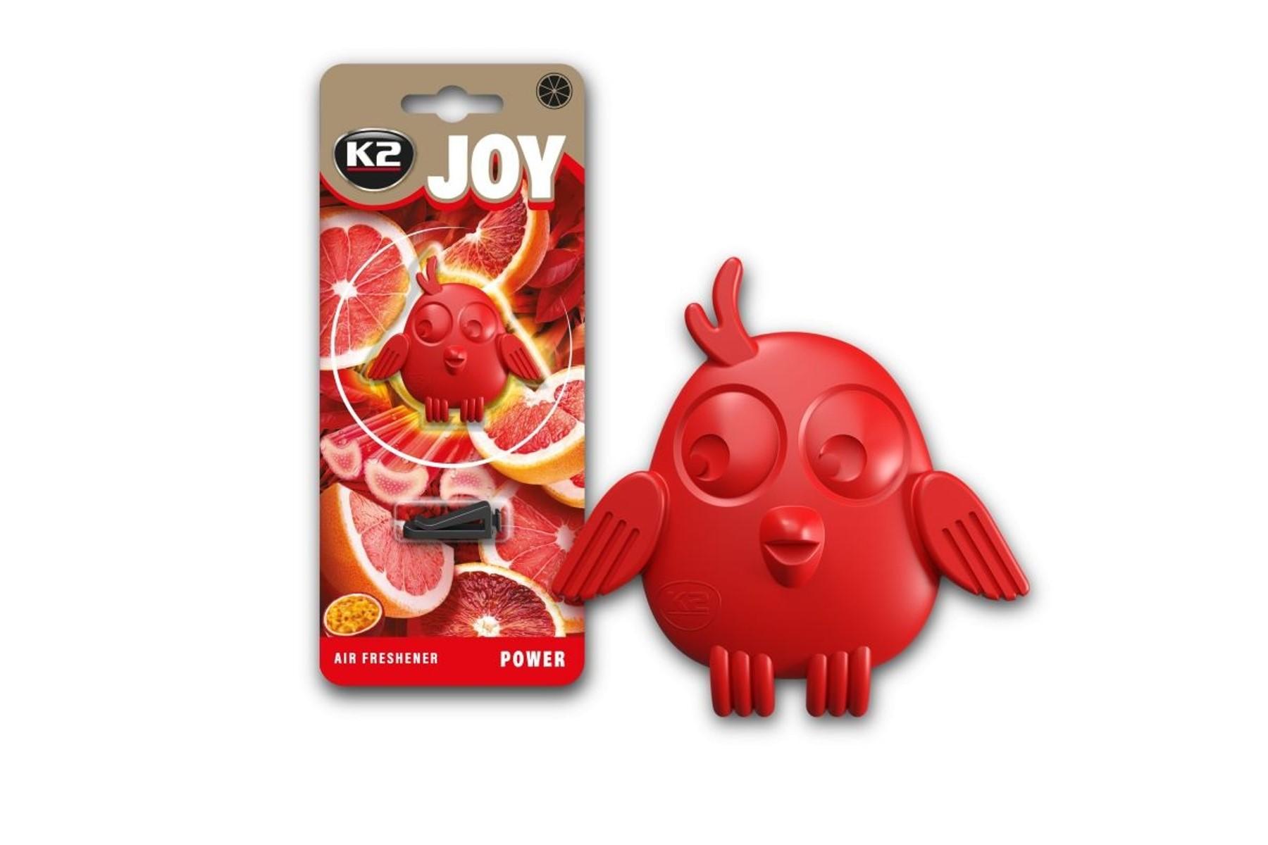 K2 JOY POWER DESODORISANT AERATEUR OISEAU ROUGE