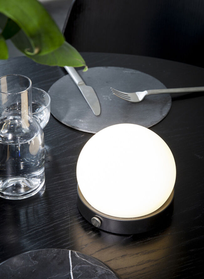Audo Copenhagen Carrie Portable Table Lamp Black