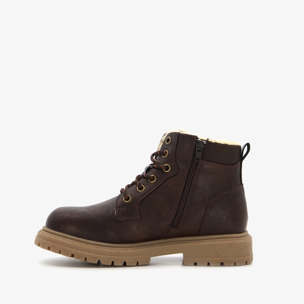 Blue Box lage jongens boots bruin