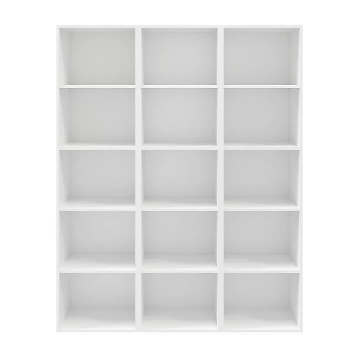 Etagère bibliothèque blanche GoodHome Atomia H. 187,5 x L. 150 x P. 35 cm