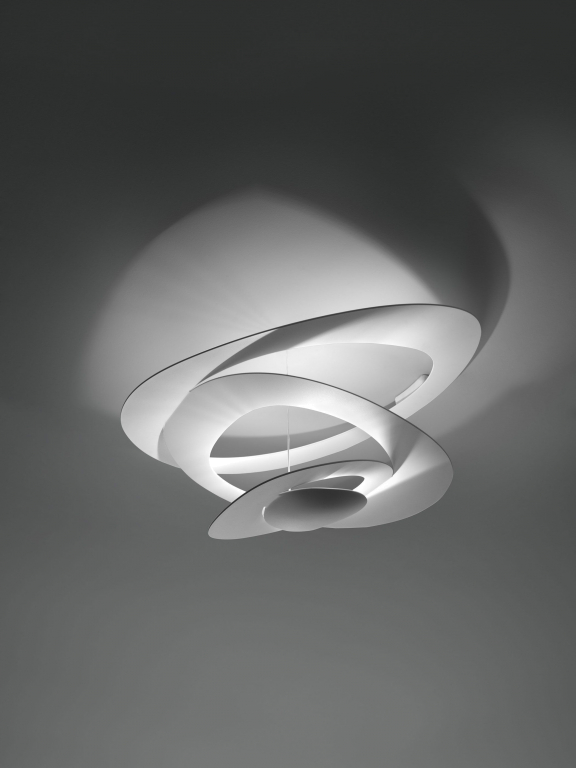 Artemide Pirce plafondlamp Ø97 retrofit wit