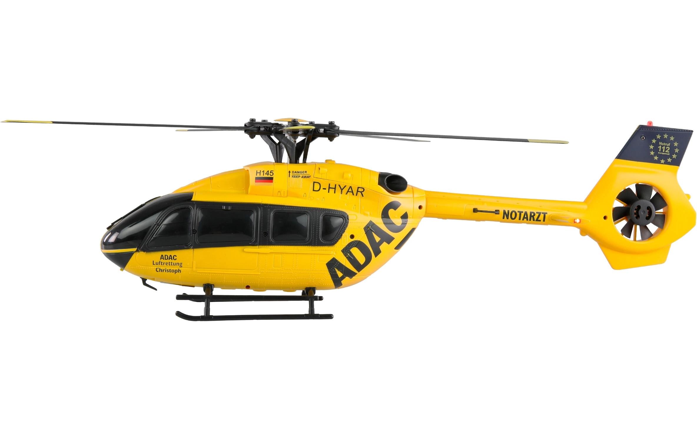 Helikopter H145 Heli ADAC 6-Kanal, RTF, 6G<br>Lizenz Rettungshubschrauber ADAC D-HYAR