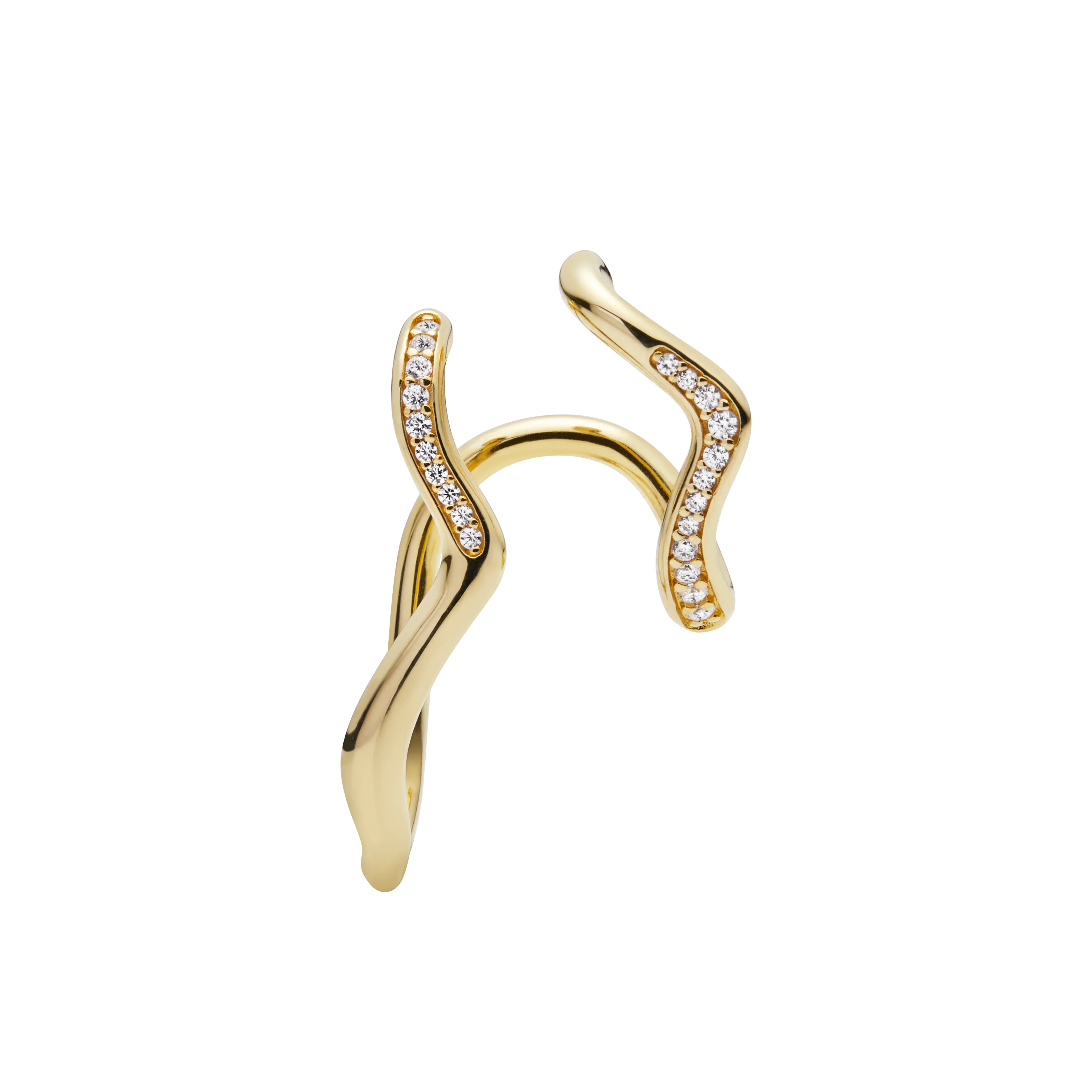 Maria Black  Yasmin earcuff - forgyldt