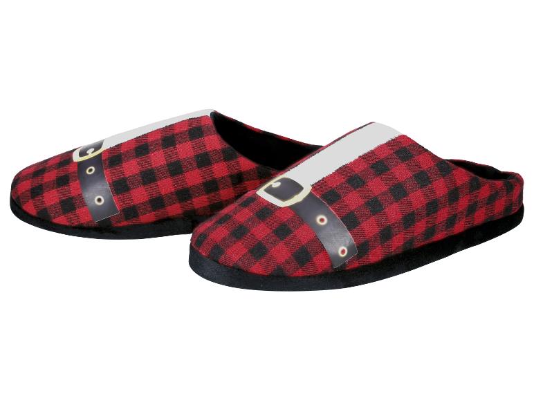 Heren kerstpantoffels
